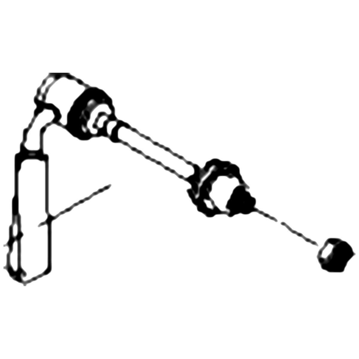 Golden Technologies MBX-541D-THA Handle Tightening Assembly parts diagram
