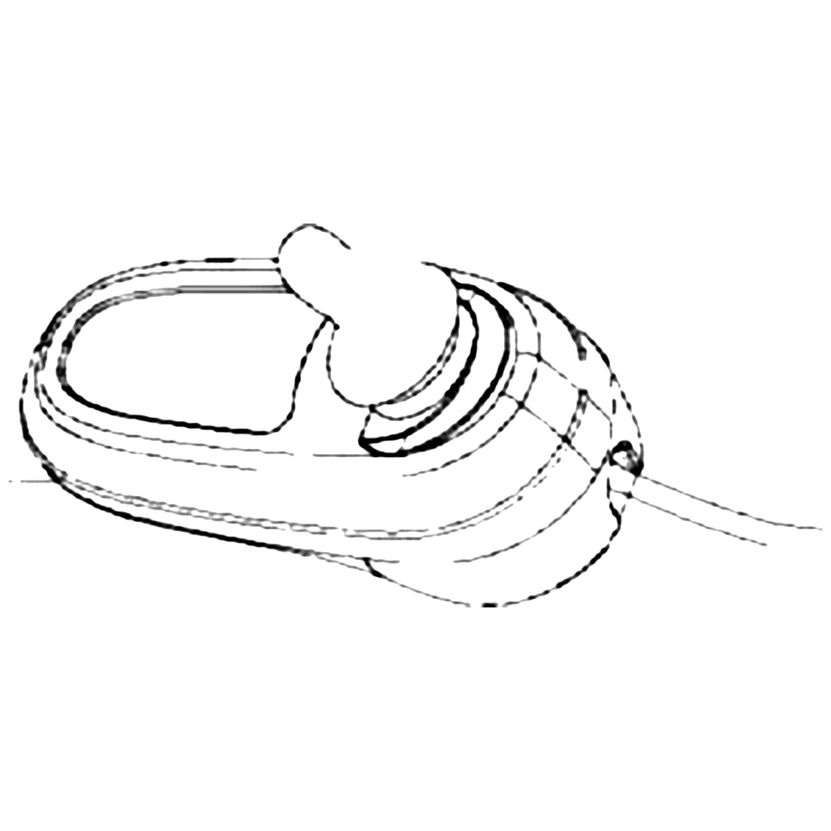 Golden Technologies MBX-AJVR2JA Joystick, VR2 (ED) For Alante Jr. GP200 And Alante DX GP204 Gray Cord parts diagram