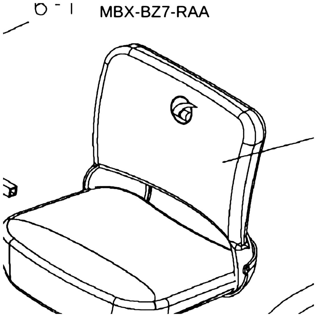 Golden Technologies MBX-BZ7-RAA Arm Right parts diagram