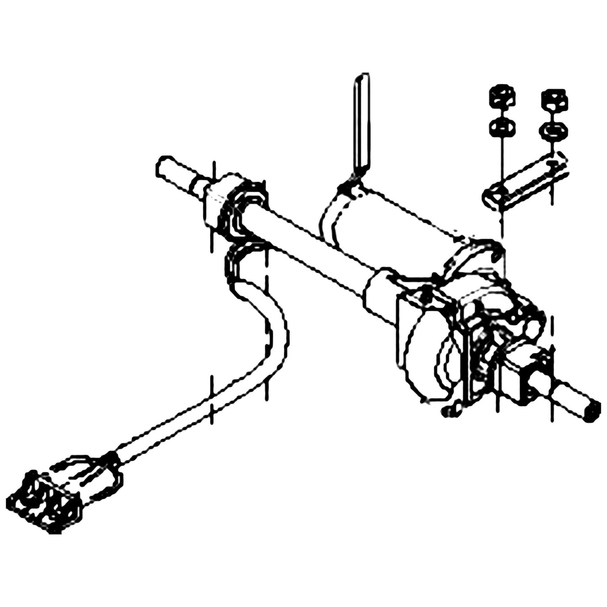 Golden Technologies MBX-BZ7-TRANS-BA Transaxle Complete parts diagram