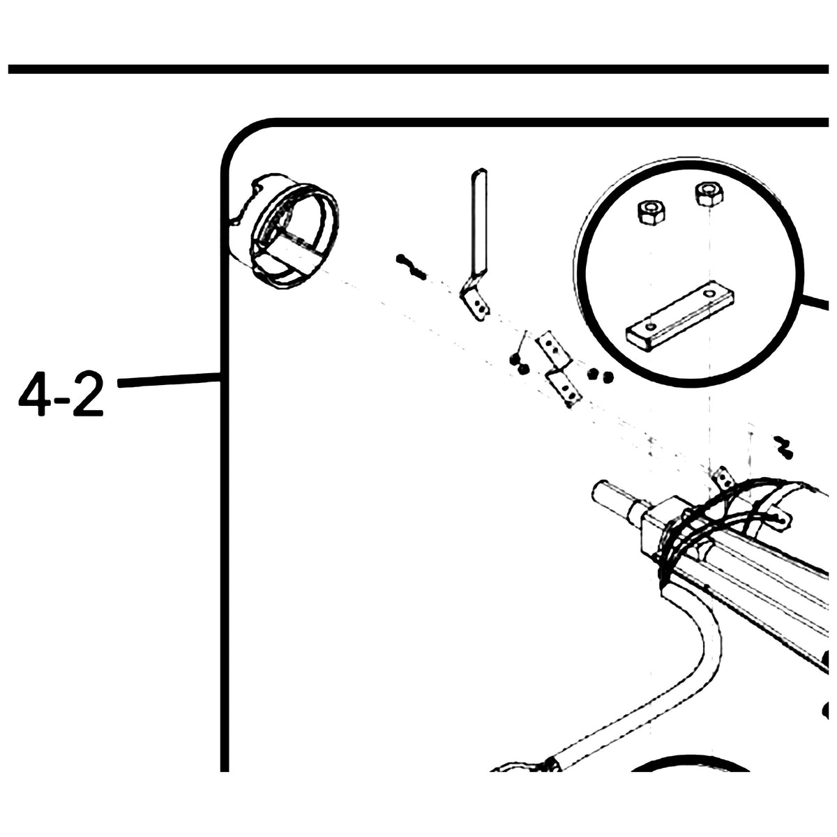 Golden Technologies MBX-BZ8-TRANS-HD Transaxle Complete Heavy Duty parts diagram