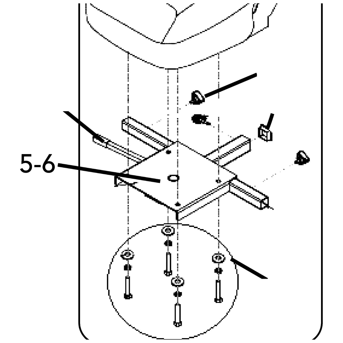 Golden Technologies MBX-SMX-SSA Swivel Seat For 119/149 parts diagram