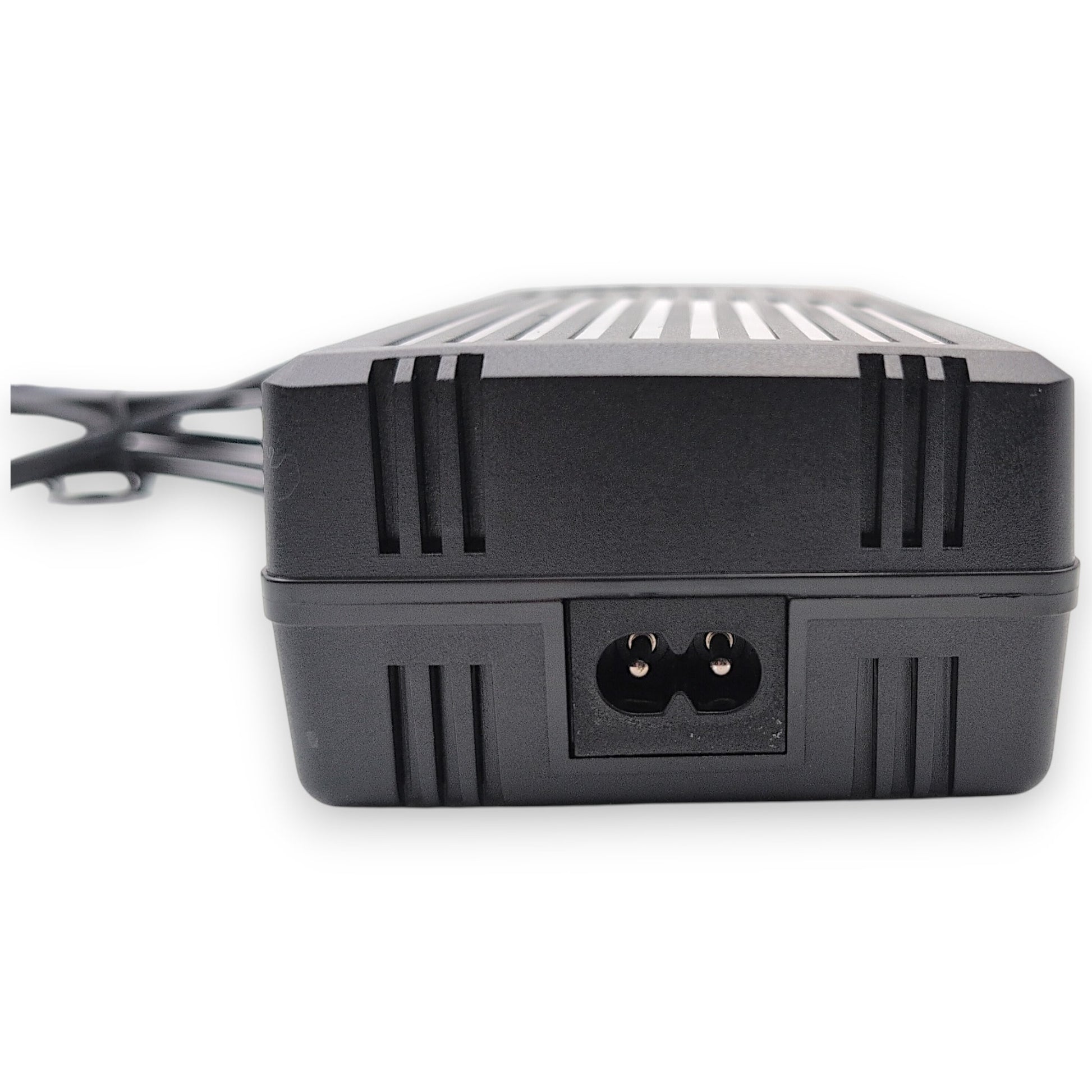 power port for cable, plugs into wall outlet