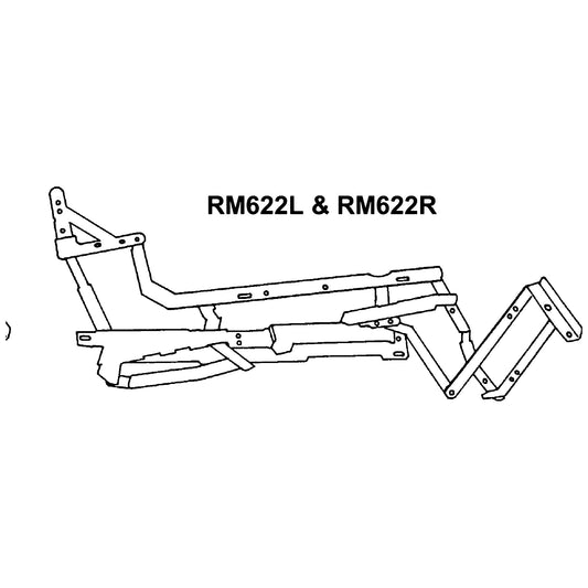 Golden Technologies RM622R Maxi Recline Mech Right Side Heavy Duty service manual diagram