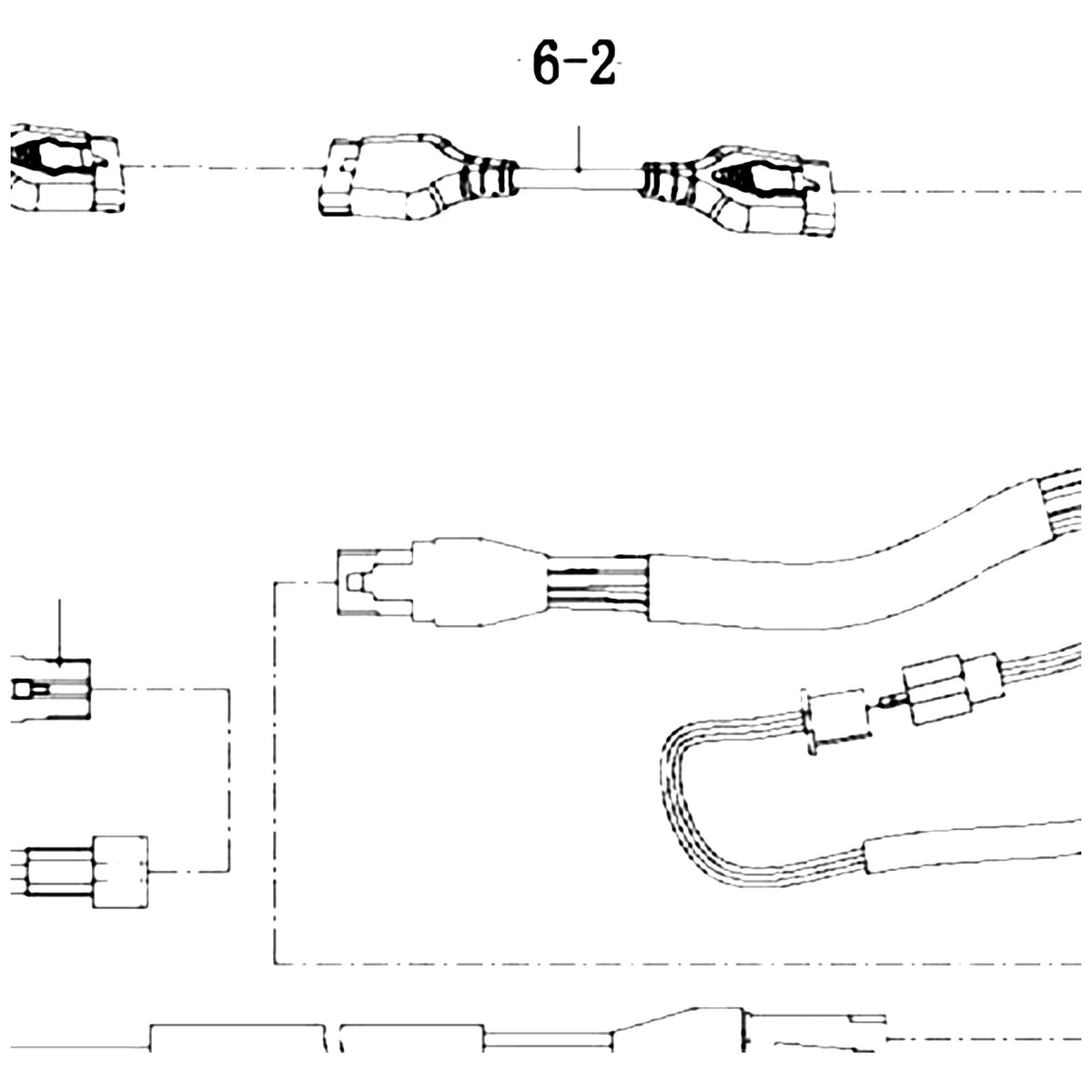 Golden Technologies SA77974 Cable, Joystick VR2 Intermediate .5 Meter parts diagram