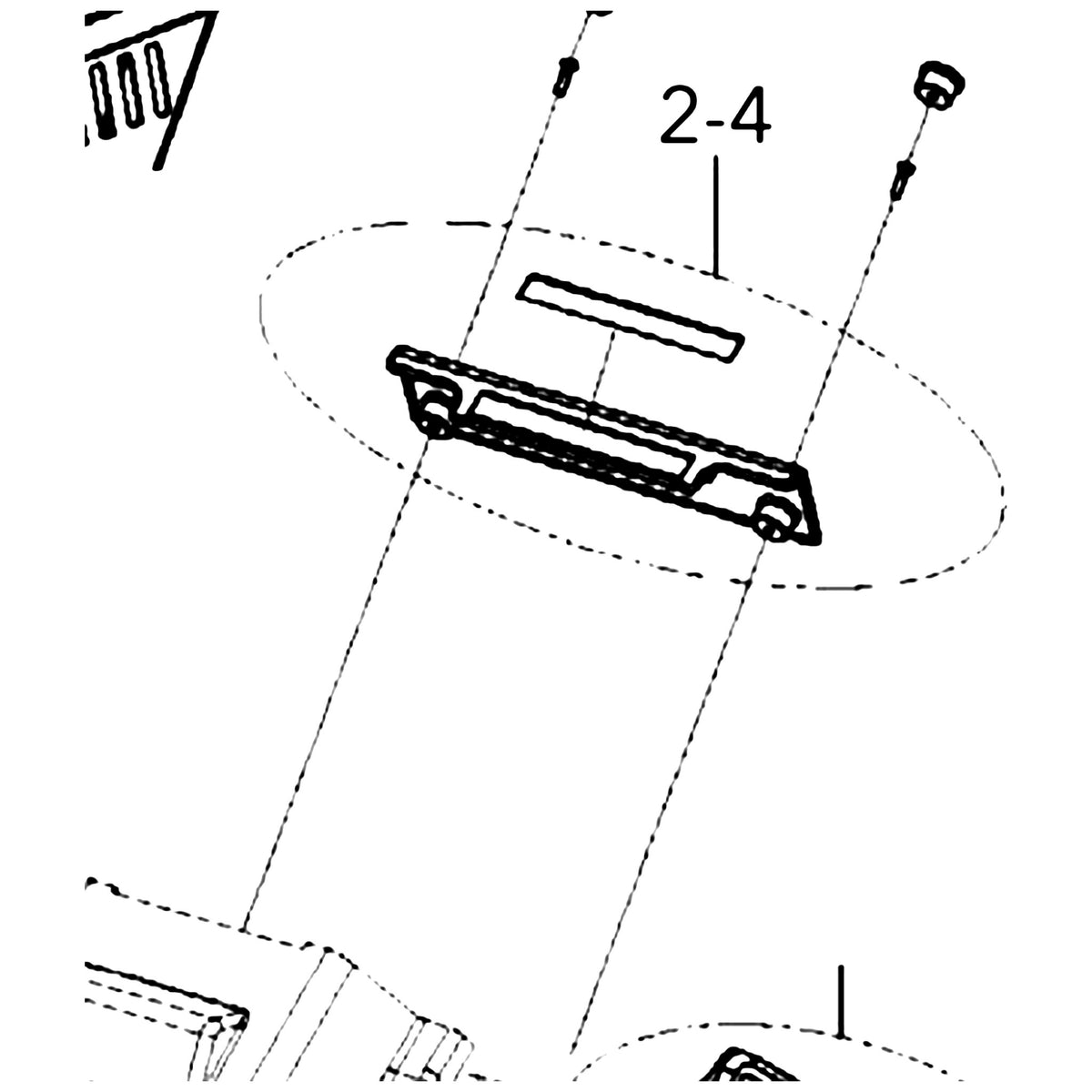 Golden Technologies SE05P510 Cap, Plastic Rectangle Rear With Golden Logo For LiteRider GL110 parts diagram