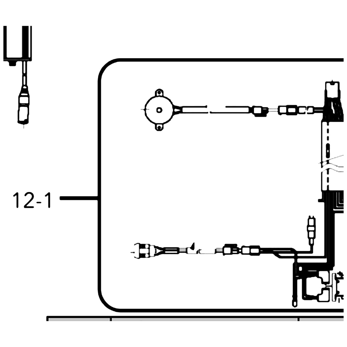 Golden Technologies SE06E601 Dashboard, Assembly For Companion GC240/340/440 - W/ Set Of Keys parts diagram