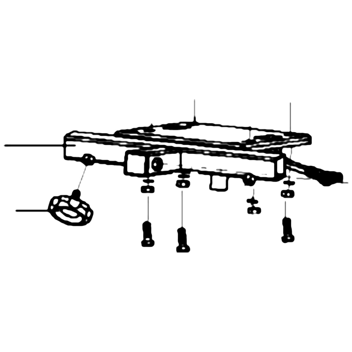 Golden Technologies SE1E403B Swivel, Seat Assembly Push Down For Companion (right Hand Config) With Knobs parts diagram
