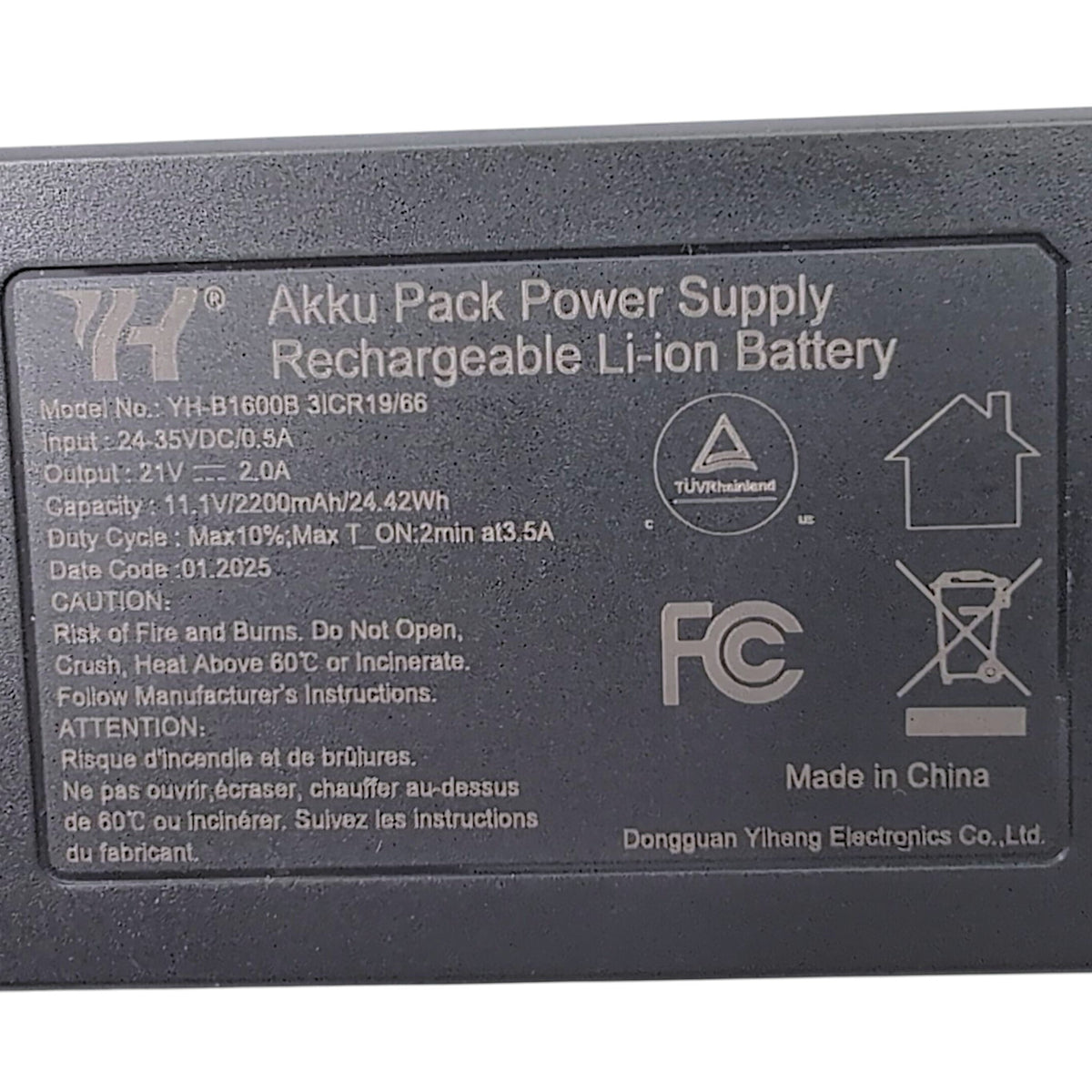 Golden Technologies GMBATT-BULI Lithium Battery & Power Supply