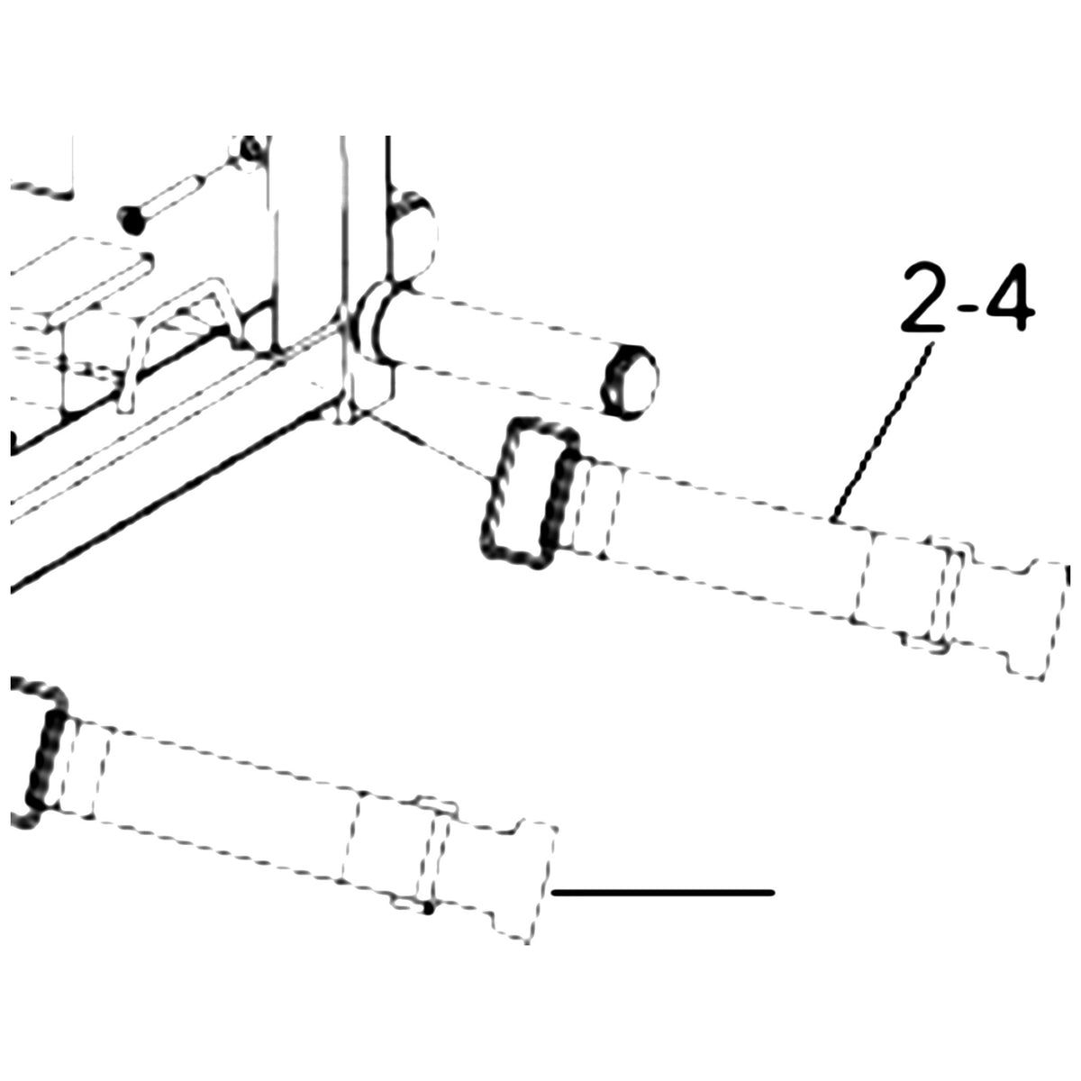 Golden Technologies WE03A112 Strap, Battery Left Female For Compass Sport GP605 parts diagram