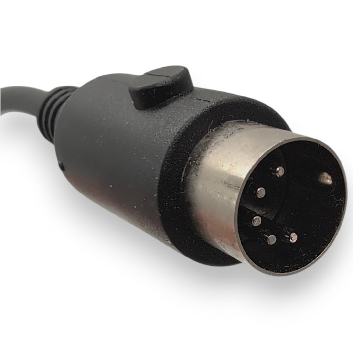 front of 5 pin male connector