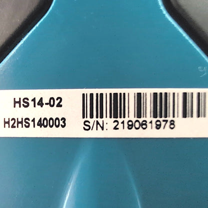product label showing the hand controls model number: HS14-02