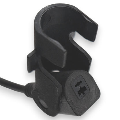 2 pin female connector with clamp