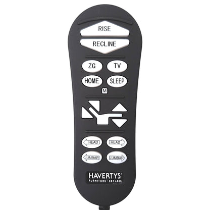 Havertys Stuart Lift Recliner 15-Button Remote (ZK3200-HV)