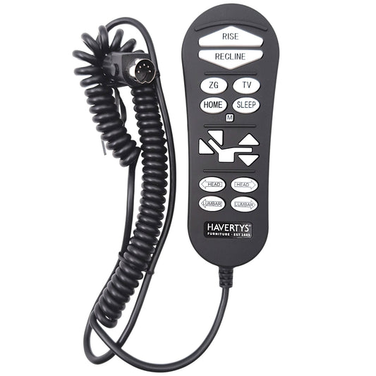 Havertys Stuart Lift Recliner 15-Button Remote (ZK3200-HV)