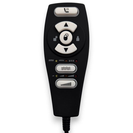 front of remote closeup