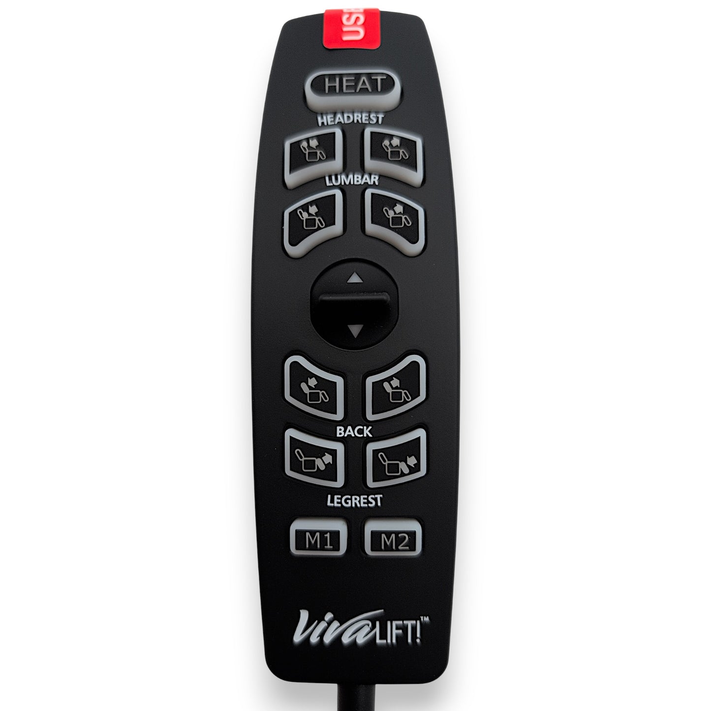 closeup front of remote