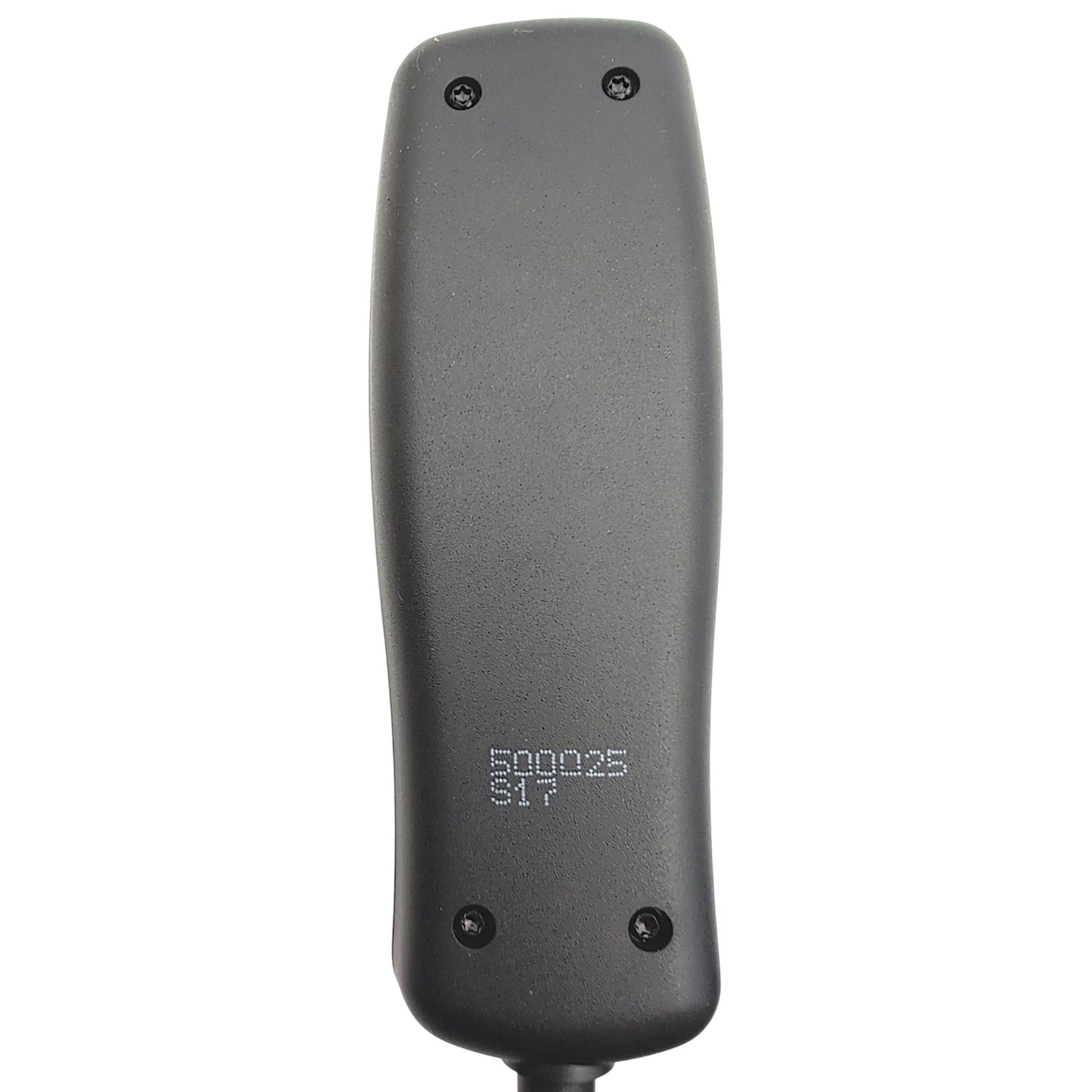 back of remote hand control with product part number showing as 500025