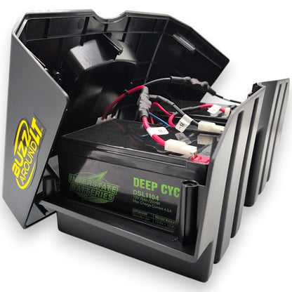 battery box with interstate DSL1104 batteries installed. 