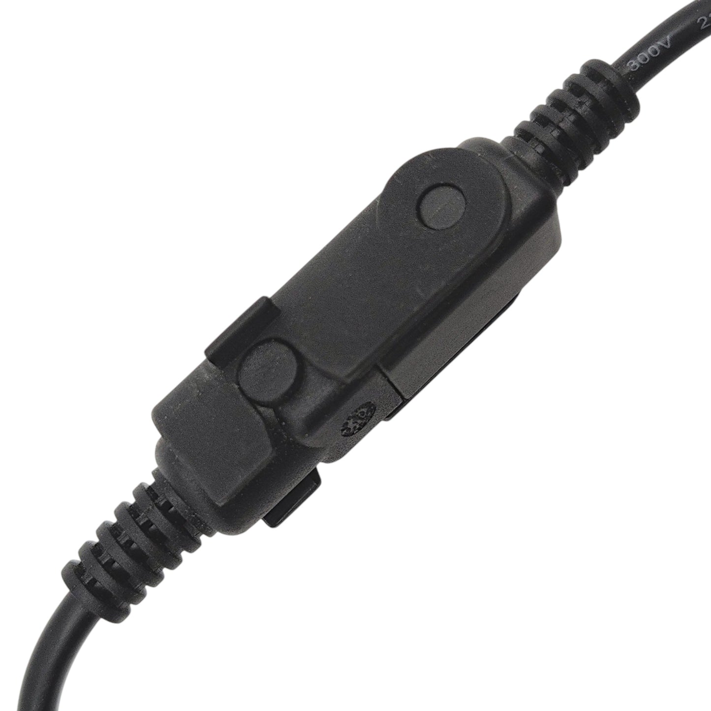 closeup of the extension cable connection