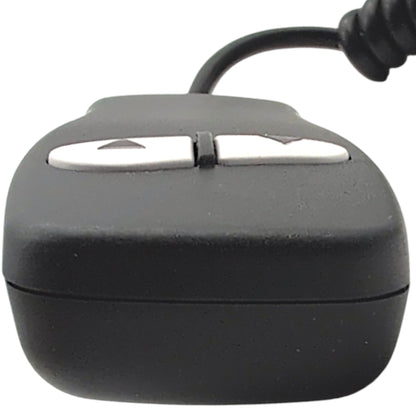 top view of the remote / hand control