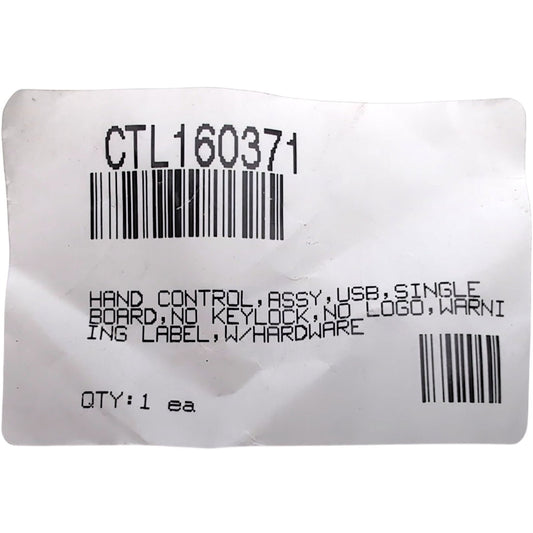 Mega Motion Hand Control Assembly Kit (CTL160371) | 5-Pin Remote