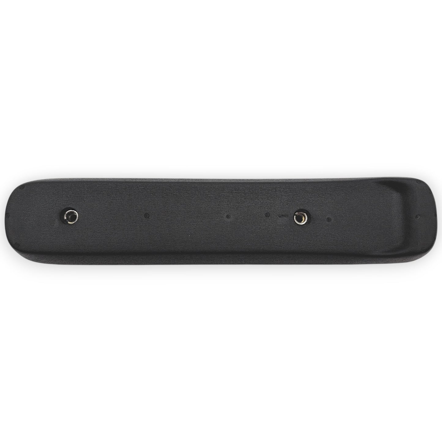 bottom view with screw holes