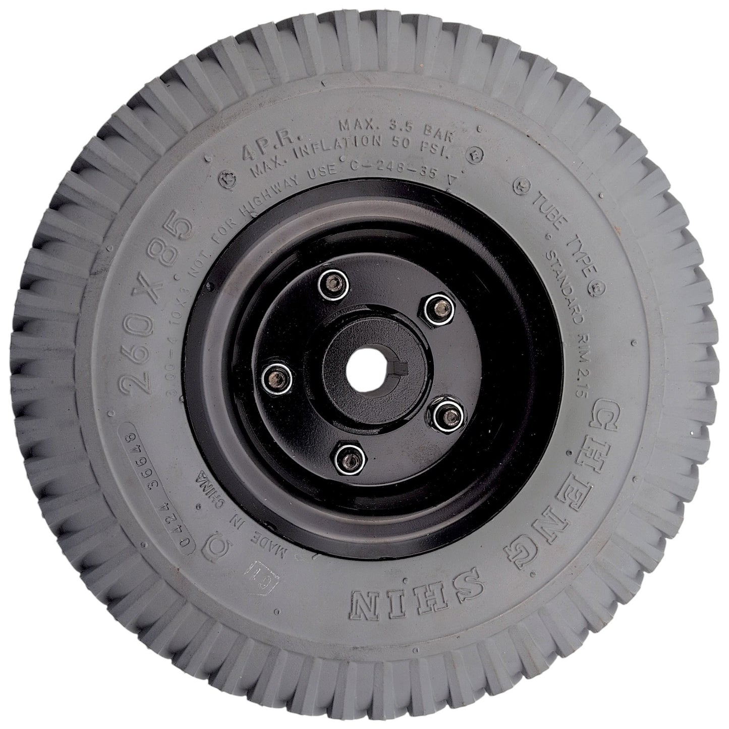 inside / back view of wheel