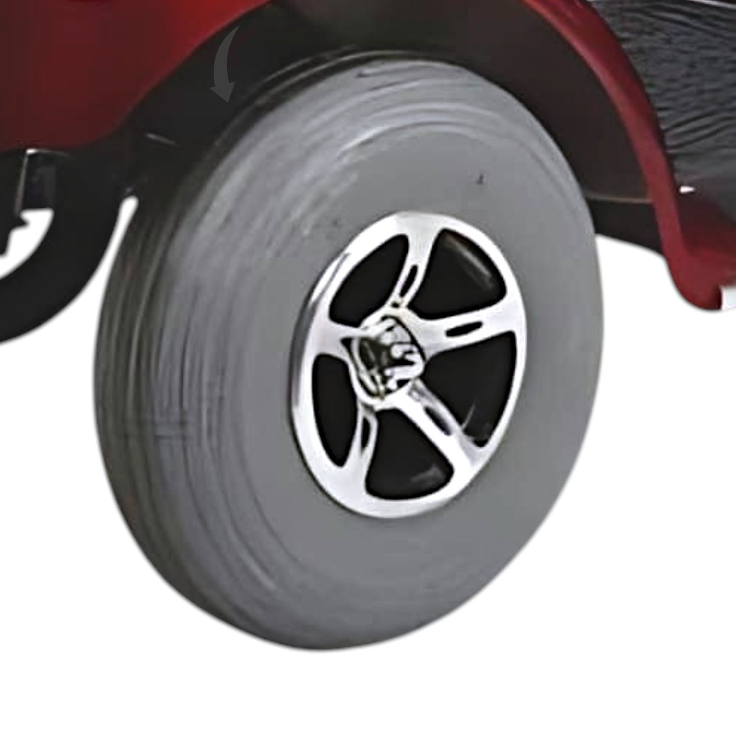 Merits Pioneer 4 Pneumatic Front Wheel Assembly 10"x3" (33100605)