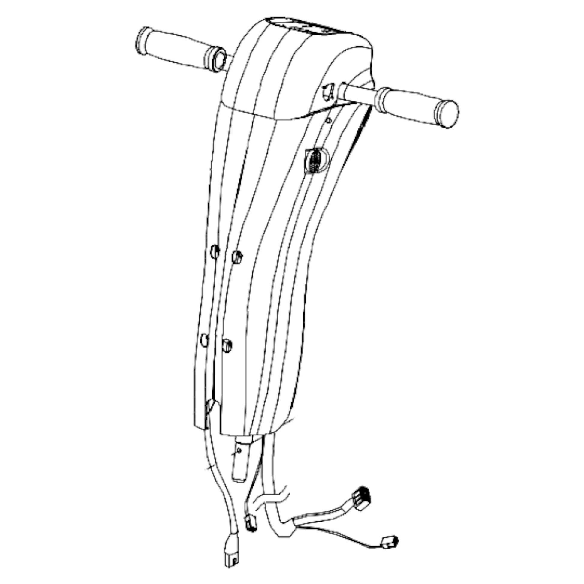 merits tiller assembly complete for pioneer 4 s141, 4 wheel model. Part number  33500572