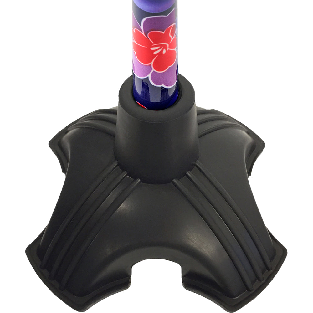 Nova Self-Standing All-Terrain Quad Tip Base - 3/4" Fit (10040BK)