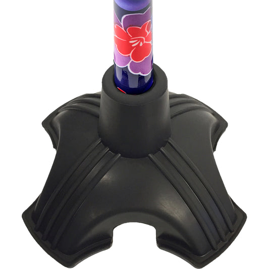 Nova Self-Standing All-Terrain Quad Tip Base - 3/4" Fit (10040BK)