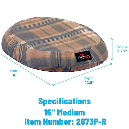 Nova Medical Molded Foam Comfort Ring Donut Cushion - Choose Size & Color