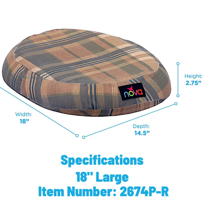 Nova Medical Molded Foam Comfort Ring Donut Cushion - Choose Size & Color