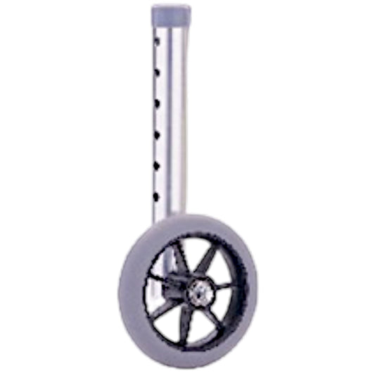 Nova Medical 5" Silver Wheels for Walkers (410YSI)