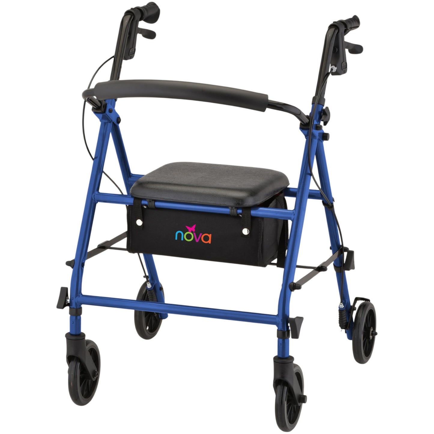 NOVA Breeze Steel Rollator - 275 lb Capacity - 4317