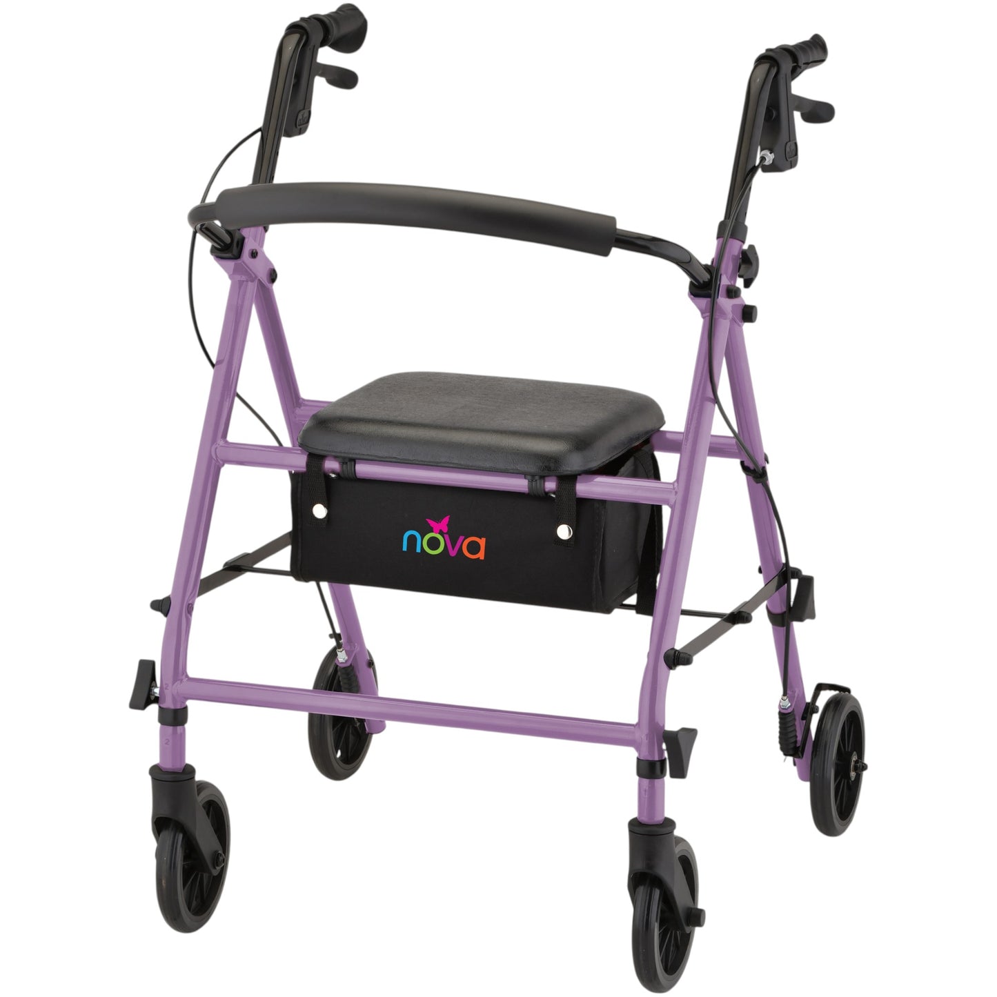 NOVA Breeze Steel Rollator - 275 lb Capacity - 4317