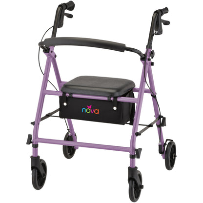 NOVA Breeze Steel Rollator - 275 lb Capacity - 4317