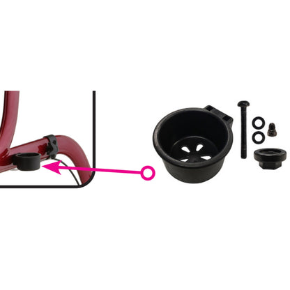 shows what the holder looks like when installed