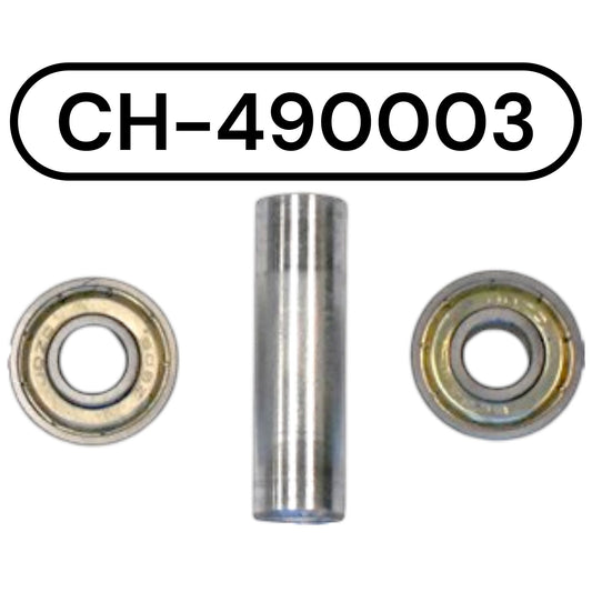 Two bearing and one spacer with part number CH-490003