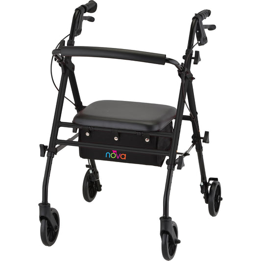 NOVA Buzz Ultra Lightweight Rollator - 275 lb Capacity - 4316