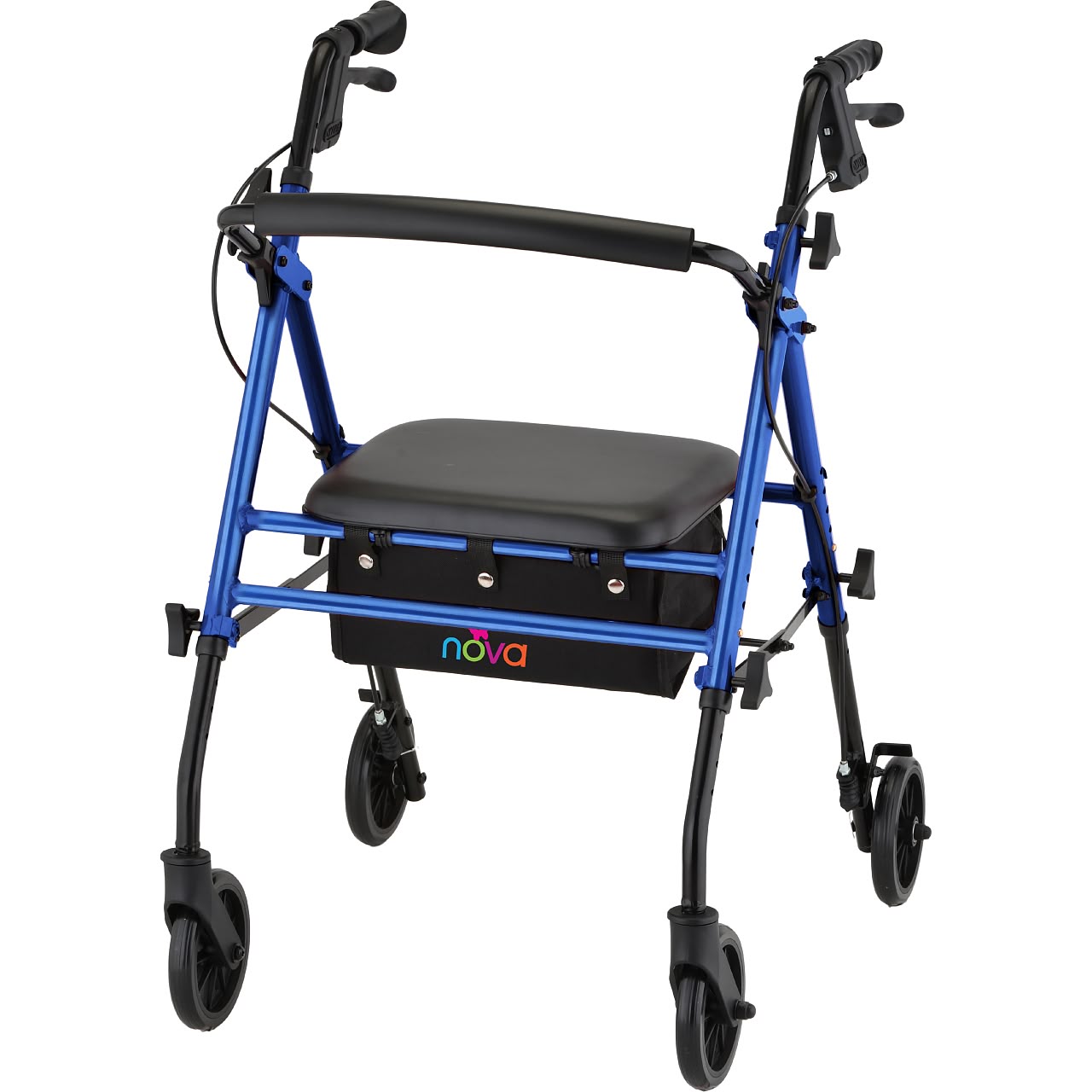 NOVA Buzz Ultra Lightweight Rollator - 275 lb Capacity - 4316