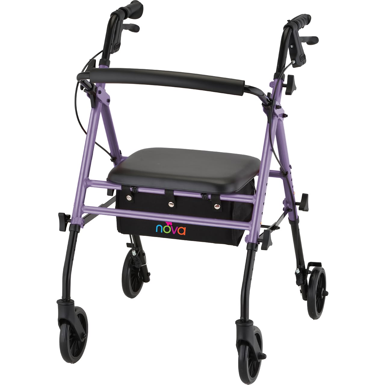 NOVA Buzz Ultra Lightweight Rollator - 275 lb Capacity - 4316