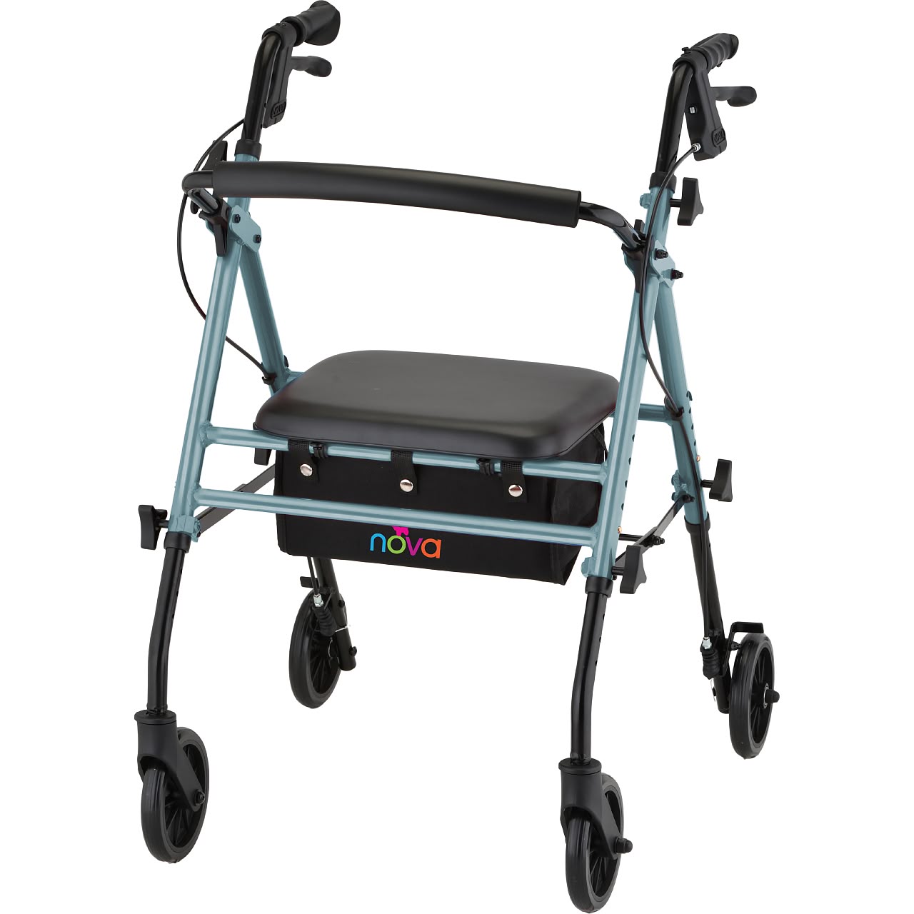 NOVA Buzz Ultra Lightweight Rollator - 275 lb Capacity - 4316
