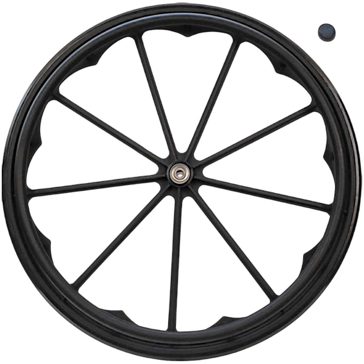 Nova Medical Rear Wheelchair Wheel with Cap (YH-716006)(Replaces YU-506010)