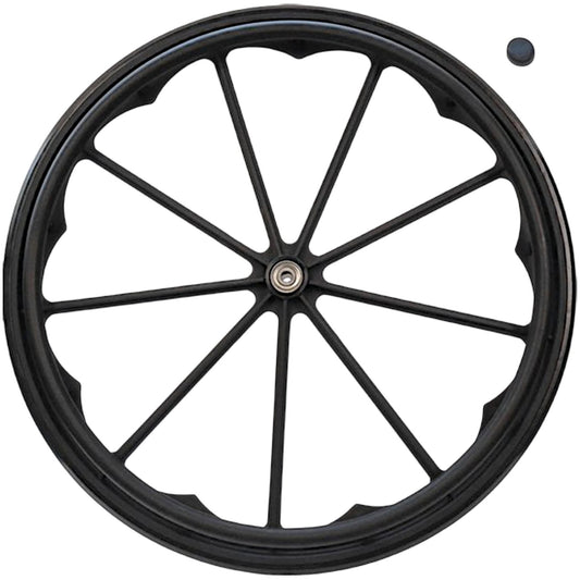 Nova Medical Rear Wheelchair Wheel with Cap (YH-716006)(Replaces YU-506010)