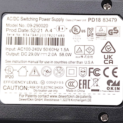 OKIN 83479 Power Supply For Pride & Mega Motion Lift Chairs - CTL169067