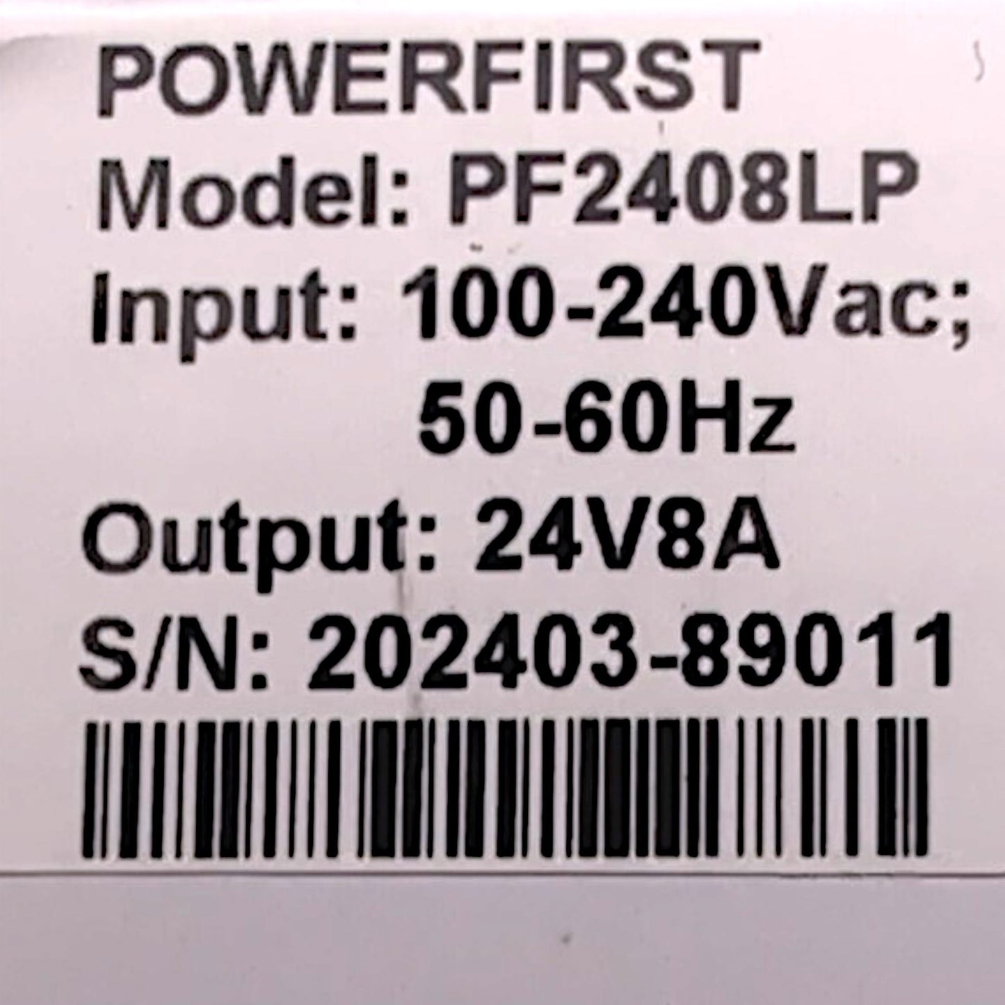 PowerFirst PF2408LP 24V 8 Amp Mobility Scooter Charger - Golden Technologies MBE-0038