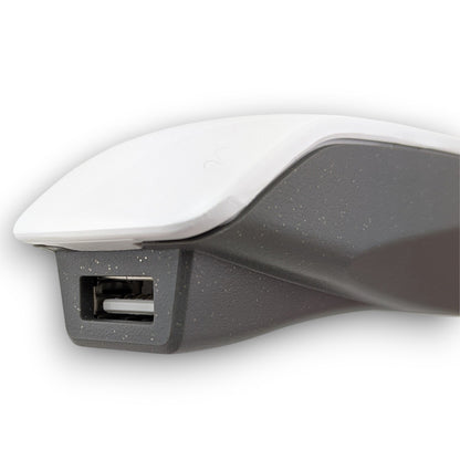 top / side view showing usb port