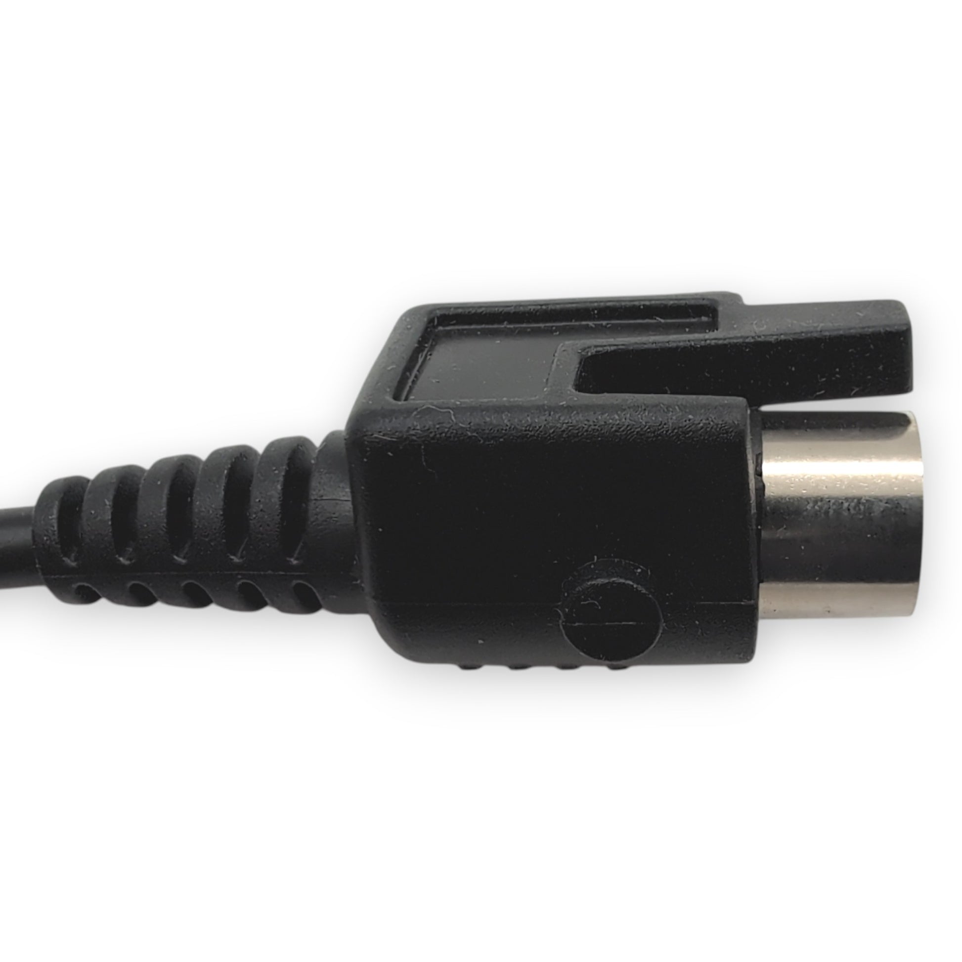 side / bottom view of connector